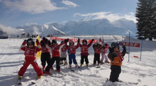  Geschütztes Gebiet für Kinderskifahren